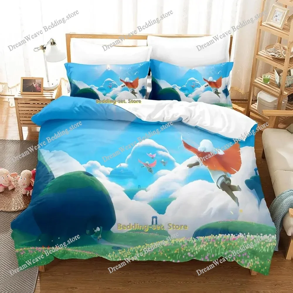 Sky Children of The Light Bedding Set Single Twin Full Queen King Size Bed Set Adult Kid Bedroom Duvet Cover Sets 3D Print Game9
Sky Children of The Light Bedding Set Single Twin Full Queen King Size Bed Set Adult Kid Bedroom Duvet Cover Sets 3D Print Game9