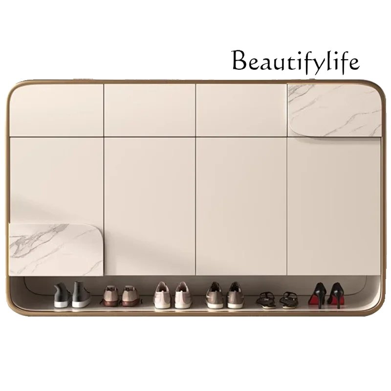 Light luxury door shoe cabinet partition solid wood household against the wall entrance storage household dining side cabinet
Light luxury door shoe cabinet partition solid wood household against the wall entrance storage household dining side cabinet