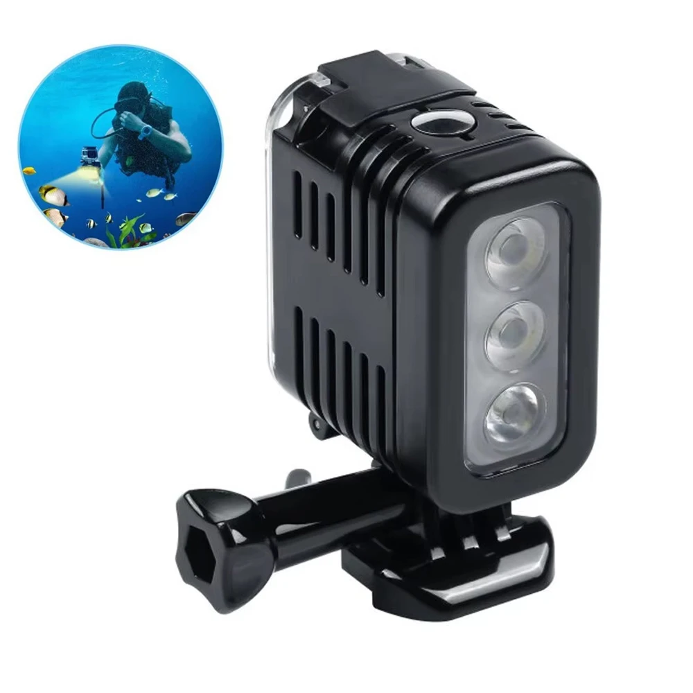 Waterproof Underwater 30M Diving Spot Flash LED Light Lamp for GoPro Hero Insta360 DJI SJCAM Xiaomi Yi
Waterproof Underwater 30M Diving Spot Flash LED Light Lamp for GoPro Hero Insta360 DJI SJCAM Xiaomi Yi