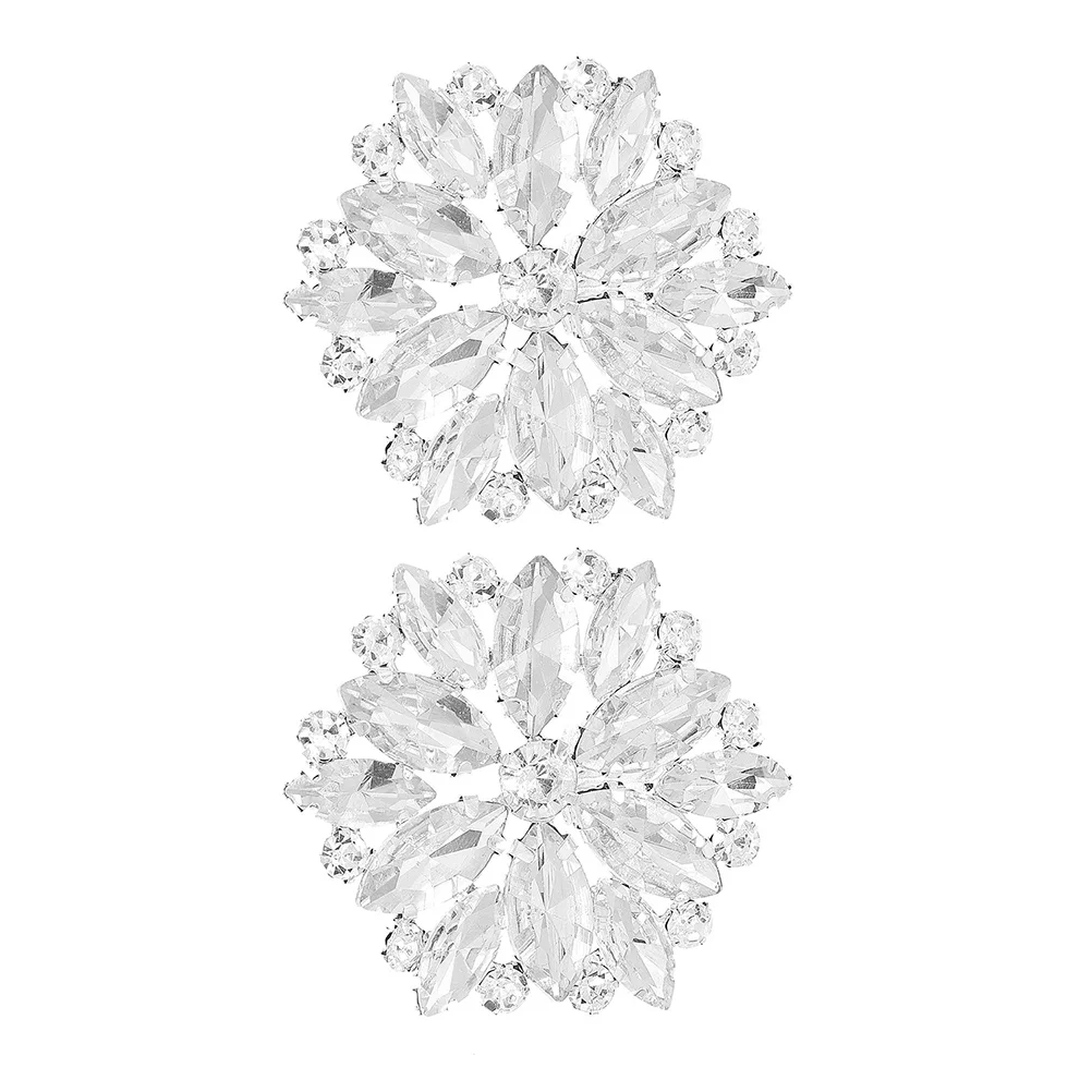 2 Pcs Shoe Clips Crystal Buckles Rhinestones Alloy Decorative Women Durable Flats Boots Sandals Pumps Wedding Shoe Decoration
2 Pcs Shoe Clips Crystal Buckles Rhinestones Alloy Decorative Women Durable Flats Boots Sandals Pumps Wedding Shoe Decoration