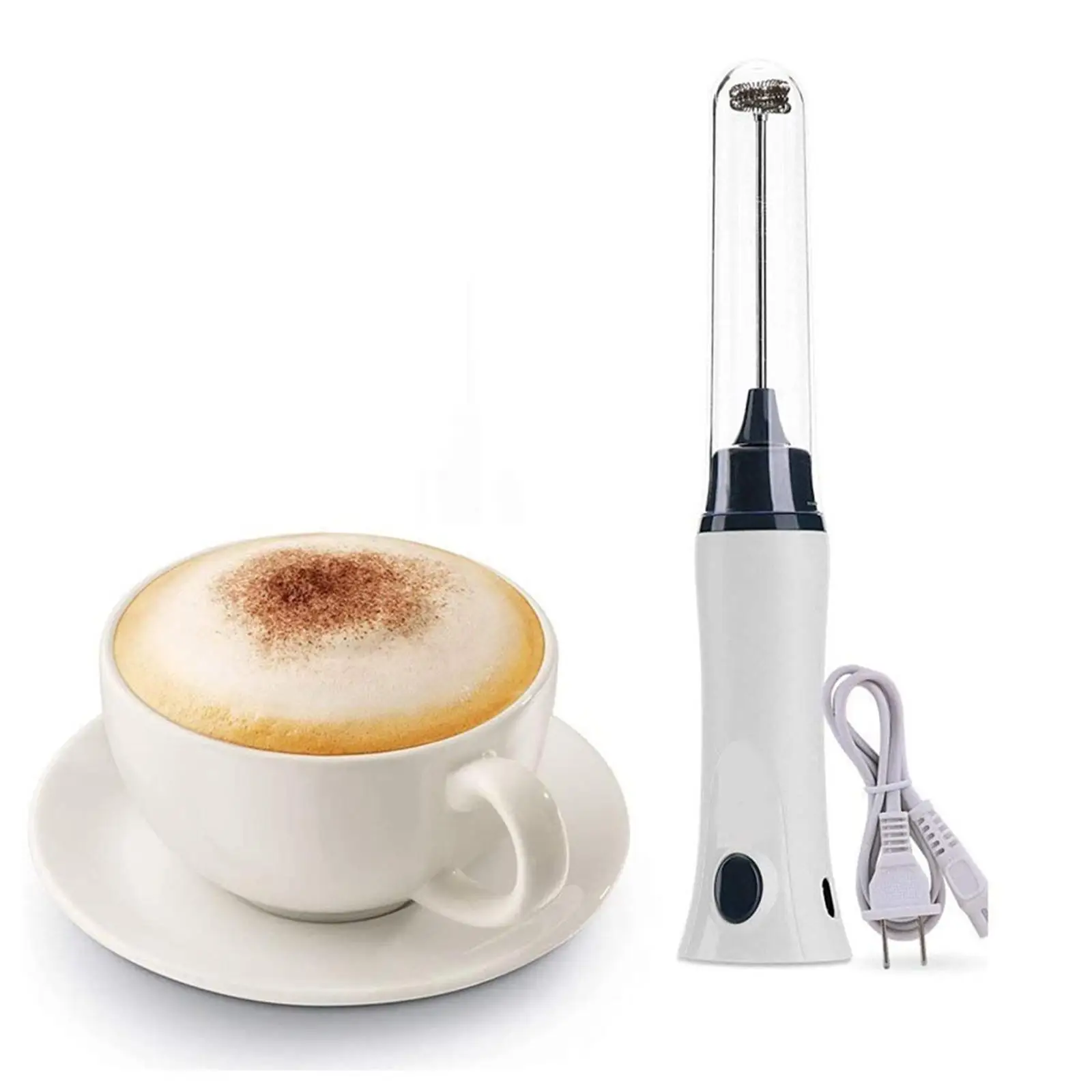 Milk Frother Whisk Whisk Drink Mixer Electric Foam Maker Mini Multi Purpose Rechargeable for Hot Chocolate Cappuccino Frappe
Milk Frother Whisk Whisk Drink Mixer Electric Foam Maker Mini Multi Purpose Rechargeable for Hot Chocolate Cappuccino Frappe