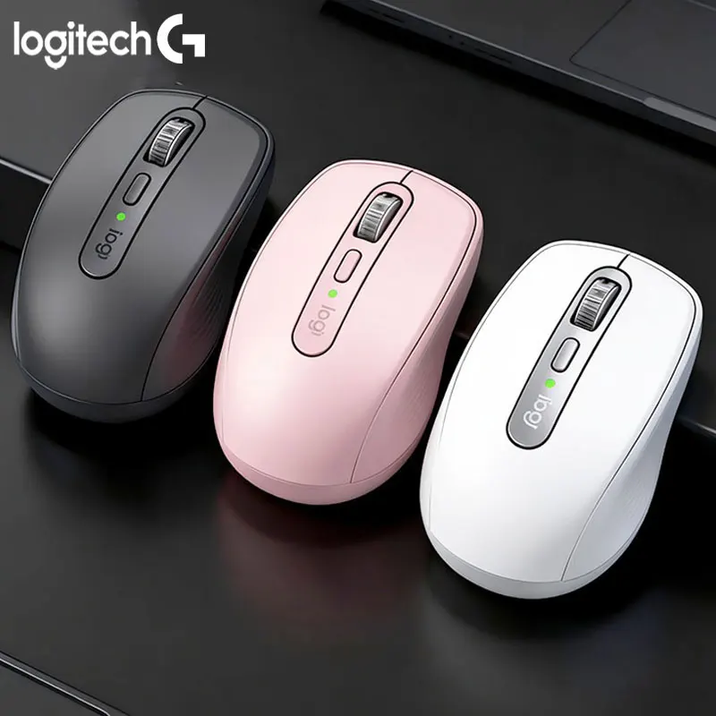 Logitech MX Anywhere 3S Dual-Mode Office Mouse, Smart Scroll Wheel, Comfortable Grip, Precise Tracking, Plug and Play