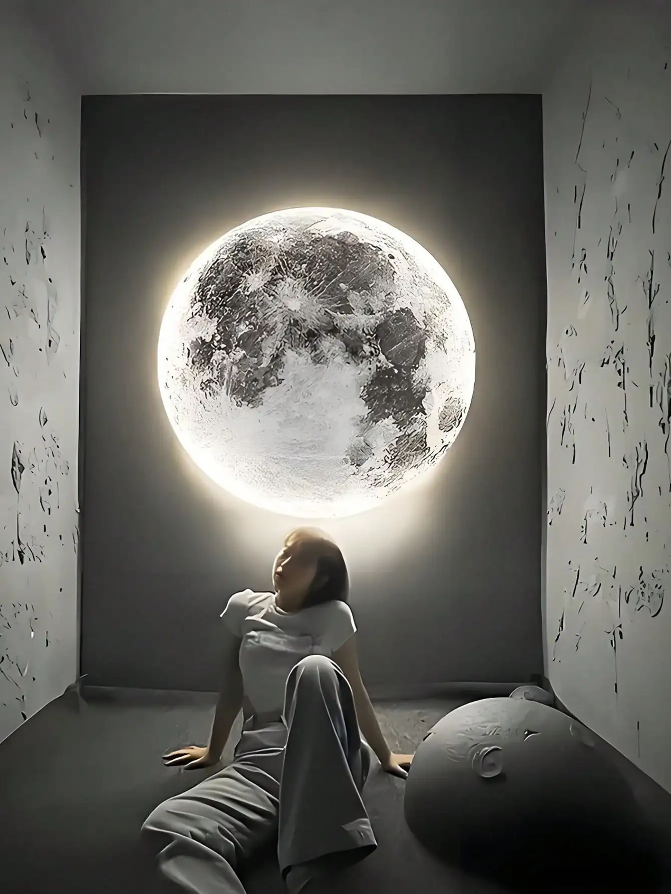 Planet & Moon Projection Lamp, 360° Rotable Decorative Light, Adorable Atmosphere Creator, Portable USB Powered LED Projector For Wall And Ceiling Decor, LED Starry Sky Ambiance Light
Planet & Moon Projection Lamp, 360° Rotable Decorative Light, Adorable Atmosphere Creator, Portable USB Powered LED Projector For Wall And Ceiling Decor, LED Starry Sky Ambiance Light