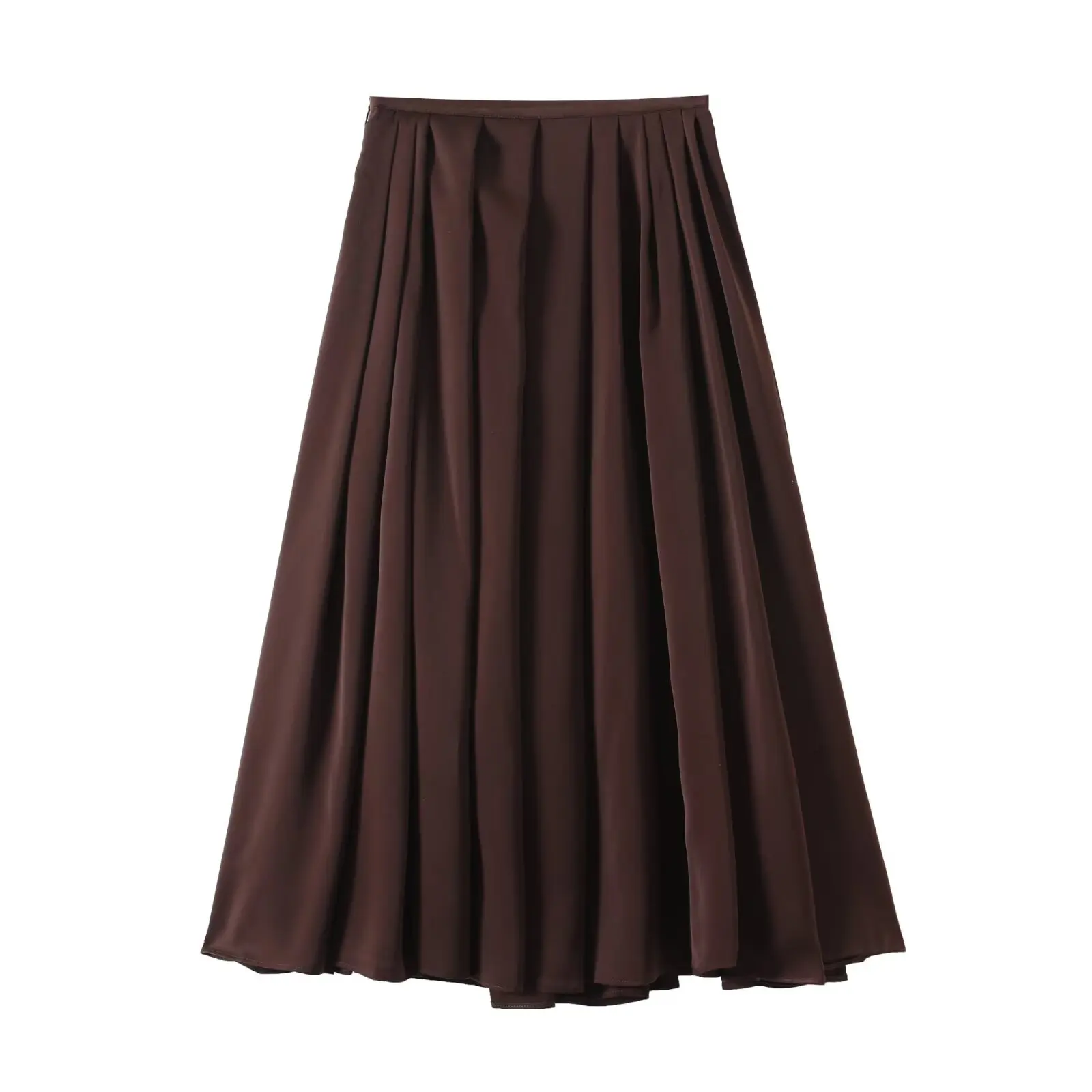 Withered Elegant And Fashionable High Waisted Buckle Pleated Long Skirt For Women Skirt Woman Clothing Faldas Skirts
Withered Elegant And Fashionable High Waisted Buckle Pleated Long Skirt For Women Skirt Woman Clothing Faldas Skirts
