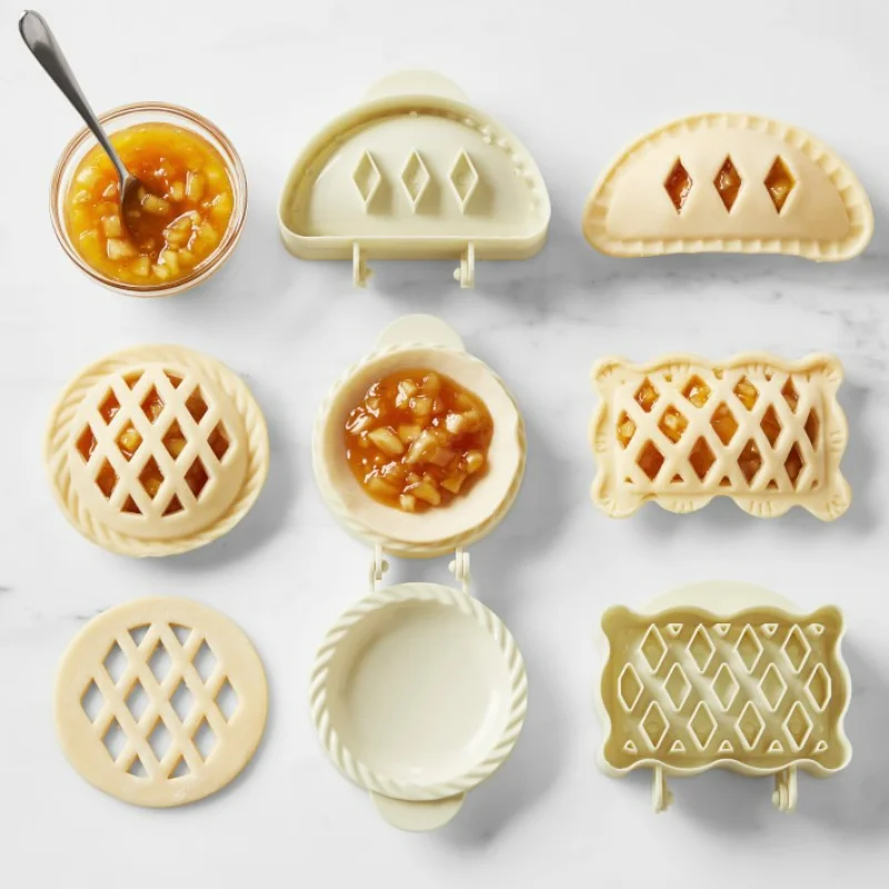 Dessert Mold Easy to Clean Not Sticky Baking Anti-deformed Classic Mini Hand Pie Molds Kitchen Tool Accessories for Bakery
Dessert Mold Easy to Clean Not Sticky Baking Anti-deformed Classic Mini Hand Pie Molds Kitchen Tool Accessories for Bakery