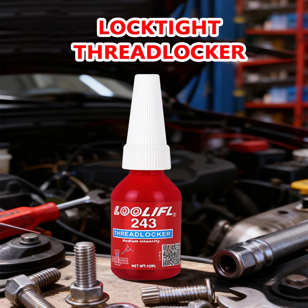 243thread locking agent, locking and sealing nuts, bolts, fasteners and metals,locking agent prevents detachment and leakage10ml
243thread locking agent, locking and sealing nuts, bolts, fasteners and metals,locking agent prevents detachment and leakage10ml