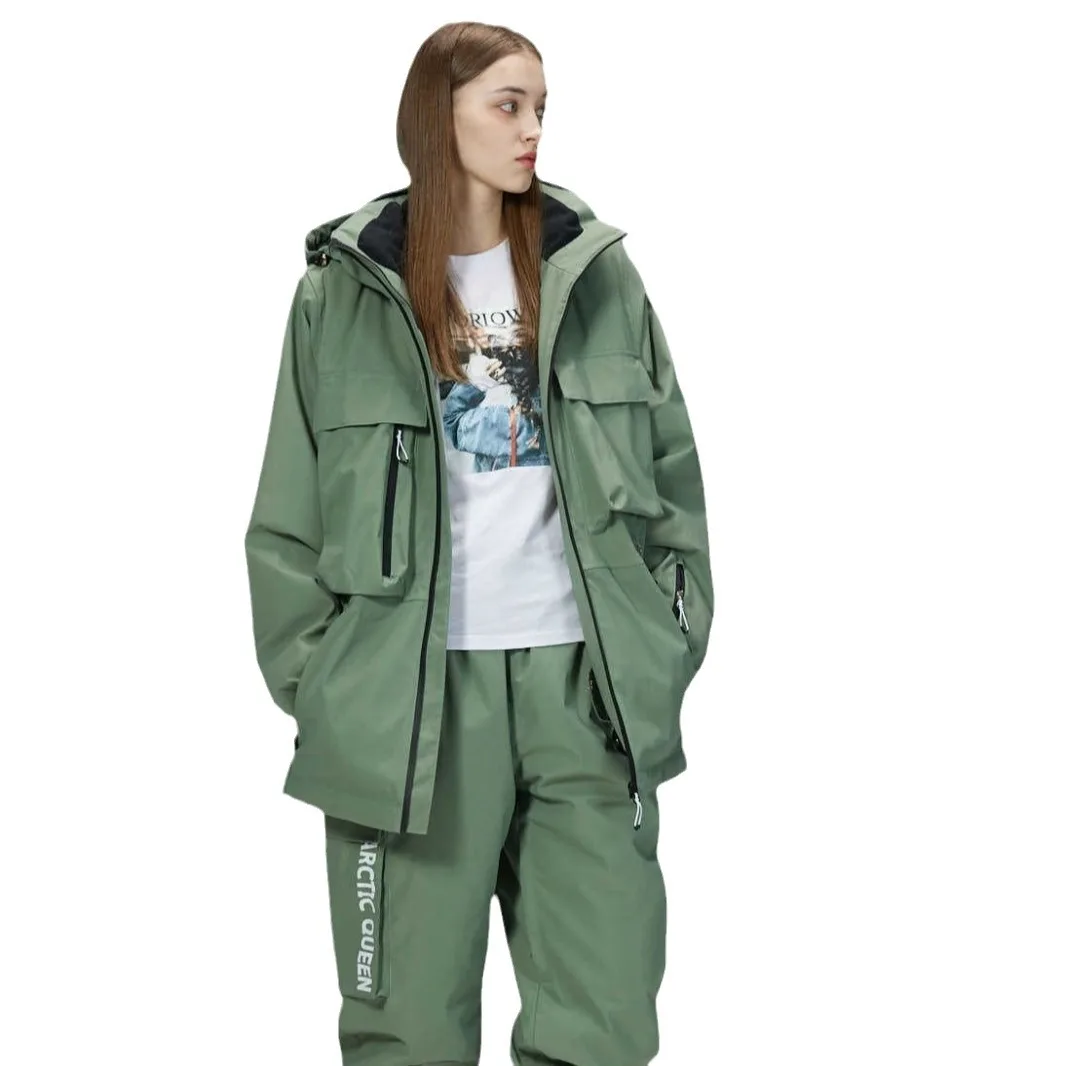 Ski suit for men and women single board and double board loose and warm skiing outdoor ice track set
Ski suit for men and women single board and double board loose and warm skiing outdoor ice track set