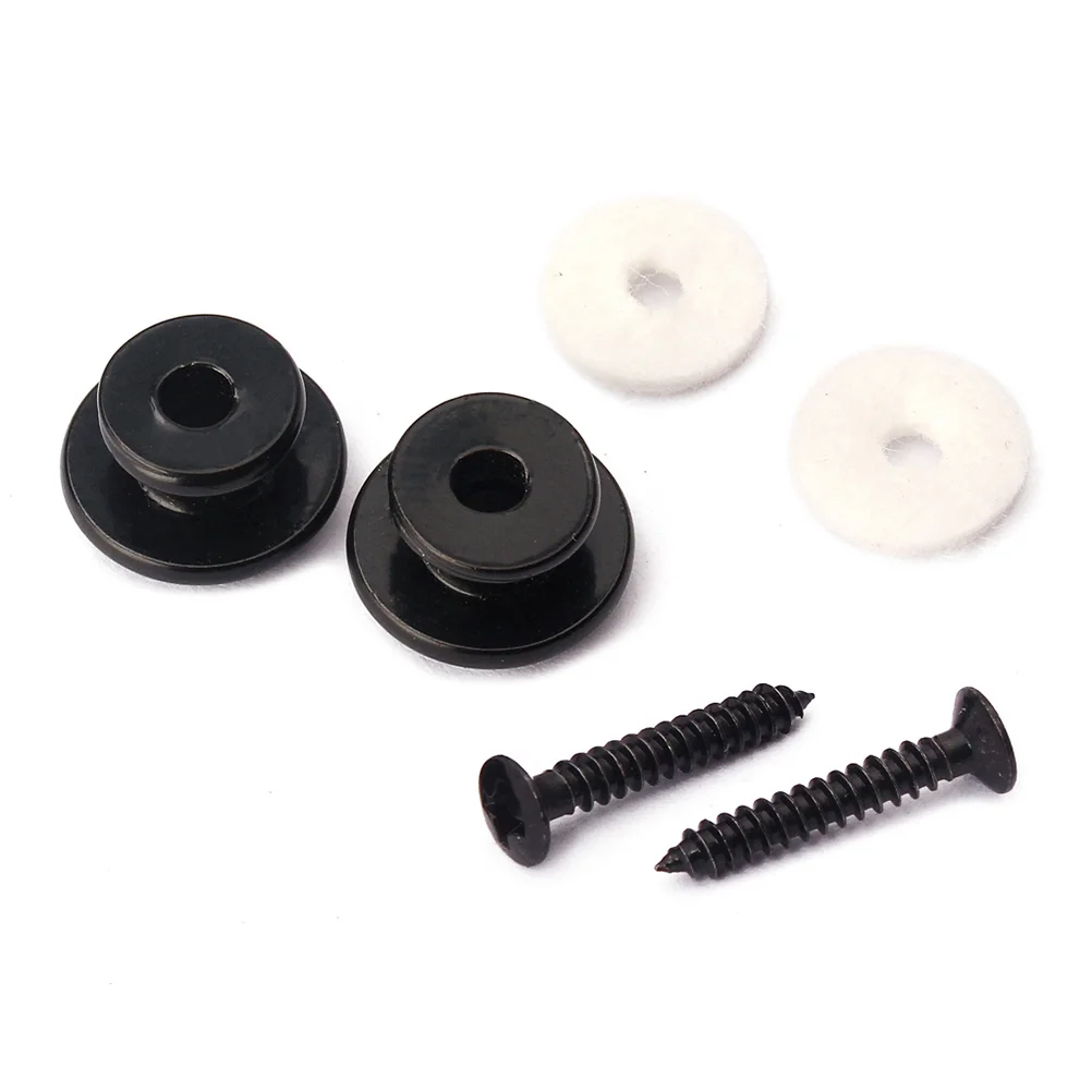 2 pcs Head Guitar Strap Locks Strap Lock For Electric Acoustic Bass Guitar Parts Accessories Black Sturdy
2 pcs Head Guitar Strap Locks Strap Lock For Electric Acoustic Bass Guitar Parts Accessories Black Sturdy