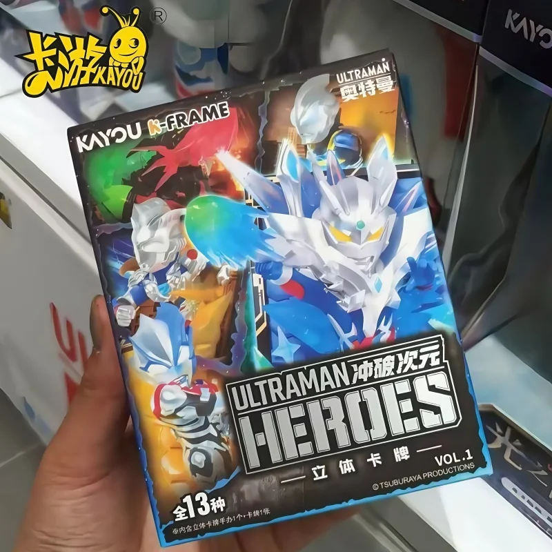 Hot Kayou Genuine Ultraman Card Set Up A Brand Figure Gmr Card Game Collection Card Children Toy Gift Around Animation Gift
Hot Kayou Genuine Ultraman Card Set Up A Brand Figure Gmr Card Game Collection Card Children Toy Gift Around Animation Gift