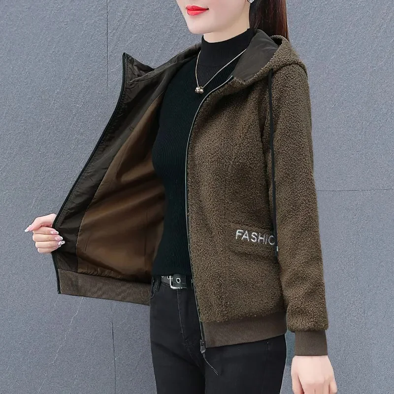 Fashion Hoodie Sweatshirt For Women Spring Autumn Reducing Slimming Large Size Outerwear Cardigan Zipper Jacket Woman Clothing
Fashion Hoodie Sweatshirt For Women Spring Autumn Reducing Slimming Large Size Outerwear Cardigan Zipper Jacket Woman Clothing