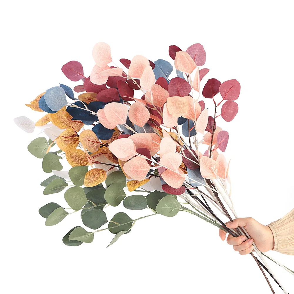5 PCS Artificial Eucalyptus Leaves Home Decor Fake Flowers Wedding Hall Apple Leaf Ornament 90CM
5 PCS Artificial Eucalyptus Leaves Home Decor Fake Flowers Wedding Hall Apple Leaf Ornament 90CM