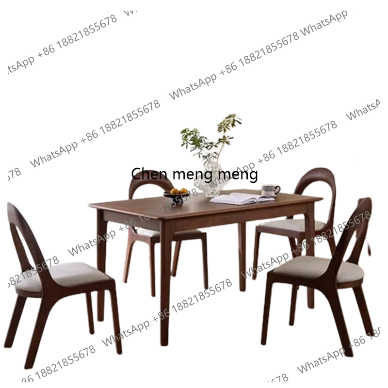 Solid Wood Modern Dining Table Rectangle Vintage Waterproof Minimalist Dining Table Bench Storage Muebles De Cocina Furniture
Solid Wood Modern Dining Table Rectangle Vintage Waterproof Minimalist Dining Table Bench Storage Muebles De Cocina Furniture