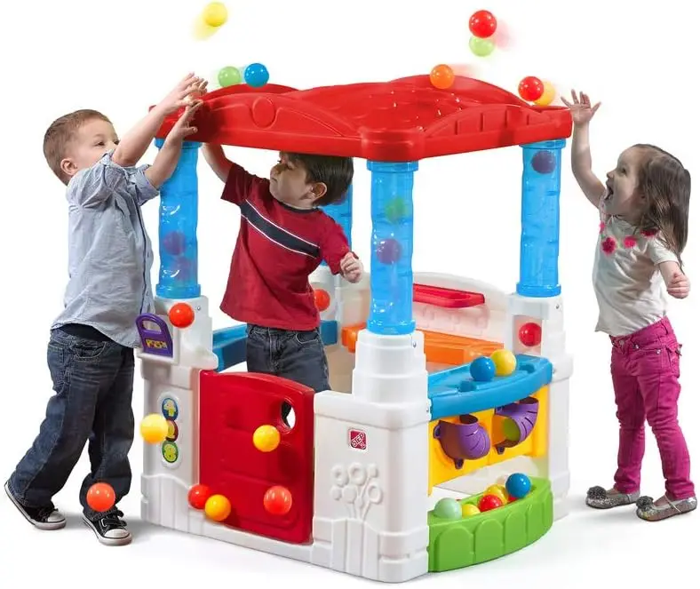 Crazy Maze Toddler Ball Pit, Kids Playhouse, Indoor/Outdoor Playset, Interactive Play with Sounds, Includes 20 Colorful Balls, M
Crazy Maze Toddler Ball Pit, Kids Playhouse, Indoor/Outdoor Playset, Interactive Play with Sounds, Includes 20 Colorful Balls, M