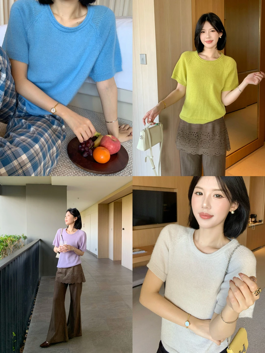 Sweet And Spicy 2026 Spring Summer round Ne Color Woolen Basic Loose Knitted ort Sve Top for Women Casual Sle
Sweet And Spicy 2026 Spring Summer round Ne Color Woolen Basic Loose Knitted ort Sve Top for Women Casual Sle