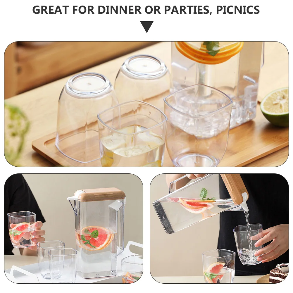 1600Ml Cold Water Jug Food Safe Plastic Beverage Pitcher With Handle Large Capacity For Juice Beer Tea Picnic Bbq Pool Party 
1600Ml Cold Water Jug Food Safe Plastic Beverage Pitcher With Handle Large Capacity For Juice Beer Tea Picnic Bbq Pool Party