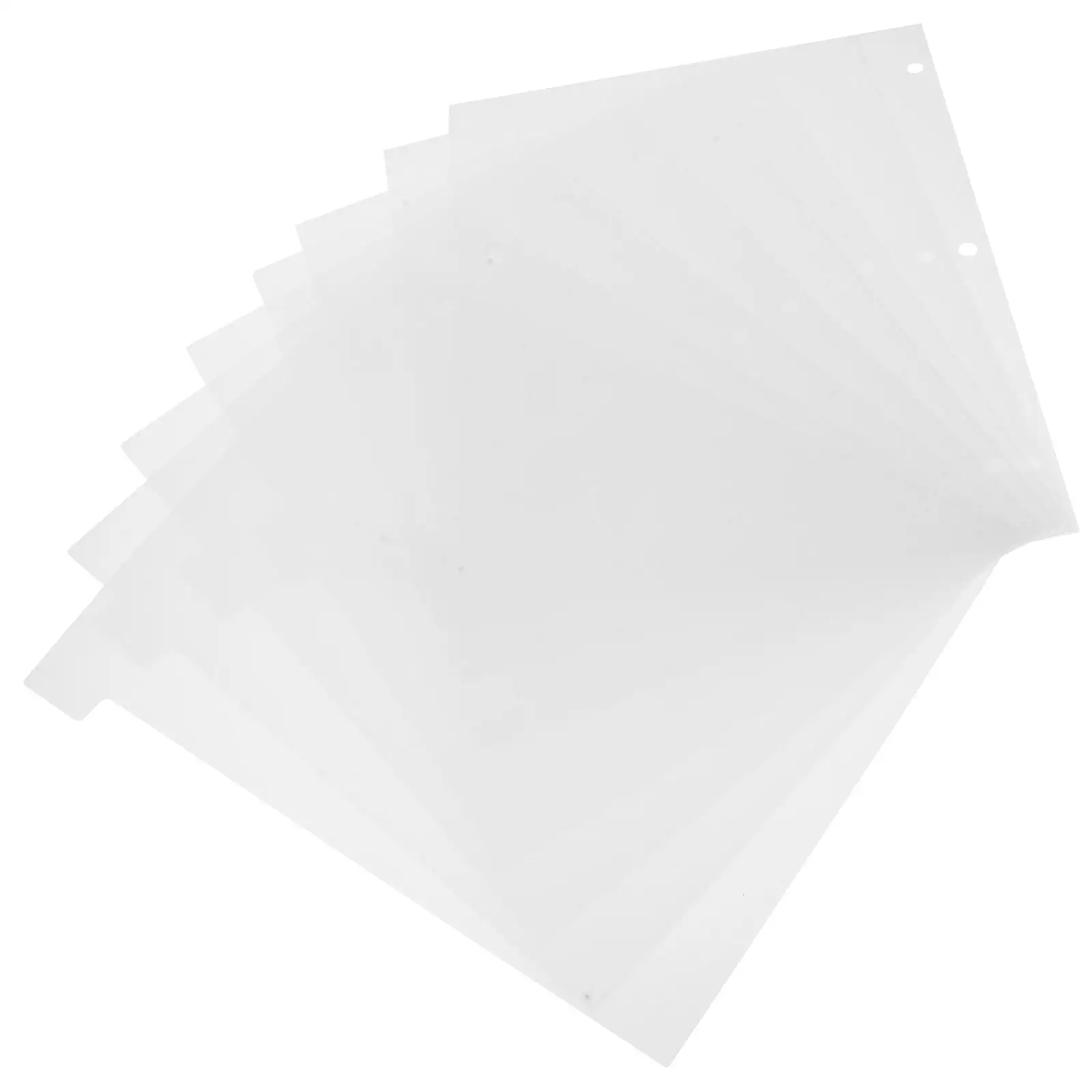 Binders Loose-leaf Cover Index Page Book 3 Holes 8 Pages White Separator Card Classification Simple Hand Accounting Accessories
Binders Loose-leaf Cover Index Page Book 3 Holes 8 Pages White Separator Card Classification Simple Hand Accounting Accessories