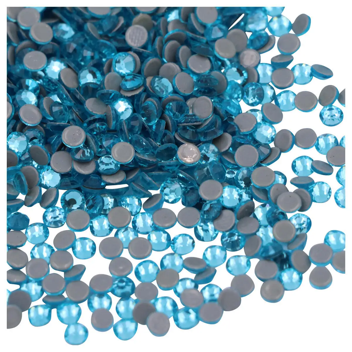 High Quality DMC Aquamarine Iron On Rhinestones / Hot Fix Crystals Flatback Glass Stones for Clothes Wedding Decoration
High Quality DMC Aquamarine Iron On Rhinestones / Hot Fix Crystals Flatback Glass Stones for Clothes Wedding Decoration