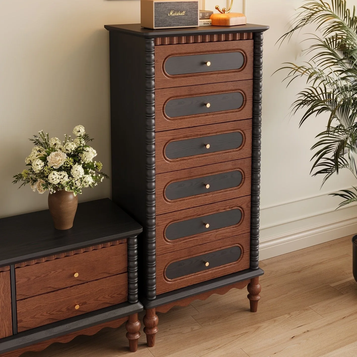 French medieval style all solid wood chest cabinet French retro style six chestcabinet ripple bedroom household storage dining
French medieval style all solid wood chest cabinet French retro style six chestcabinet ripple bedroom household storage dining