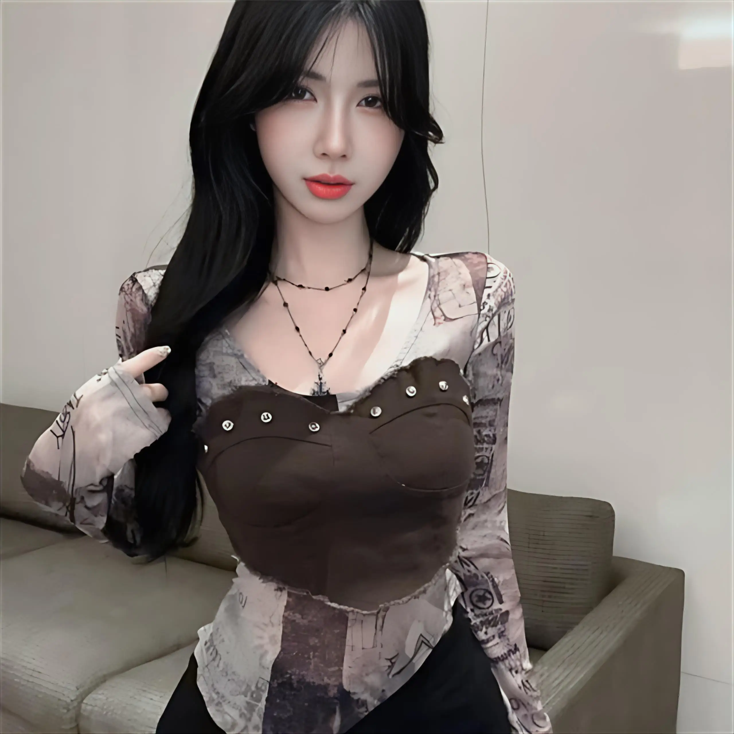 Long Sleeves T-Shirts Woman Classic Rose Embroidery Flower Applique Romantic Sweet Feminine Elegant Party Gathering Special Sexy
Long Sleeves T-Shirts Woman Classic Rose Embroidery Flower Applique Romantic Sweet Feminine Elegant Party Gathering Special Sexy