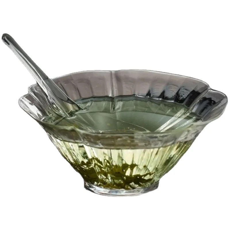 Living room transparent glass begonia petals tea bowl high borosilicate transparent glass retro tea cup teaspoon bowl set
Living room transparent glass begonia petals tea bowl high borosilicate transparent glass retro tea cup teaspoon bowl set