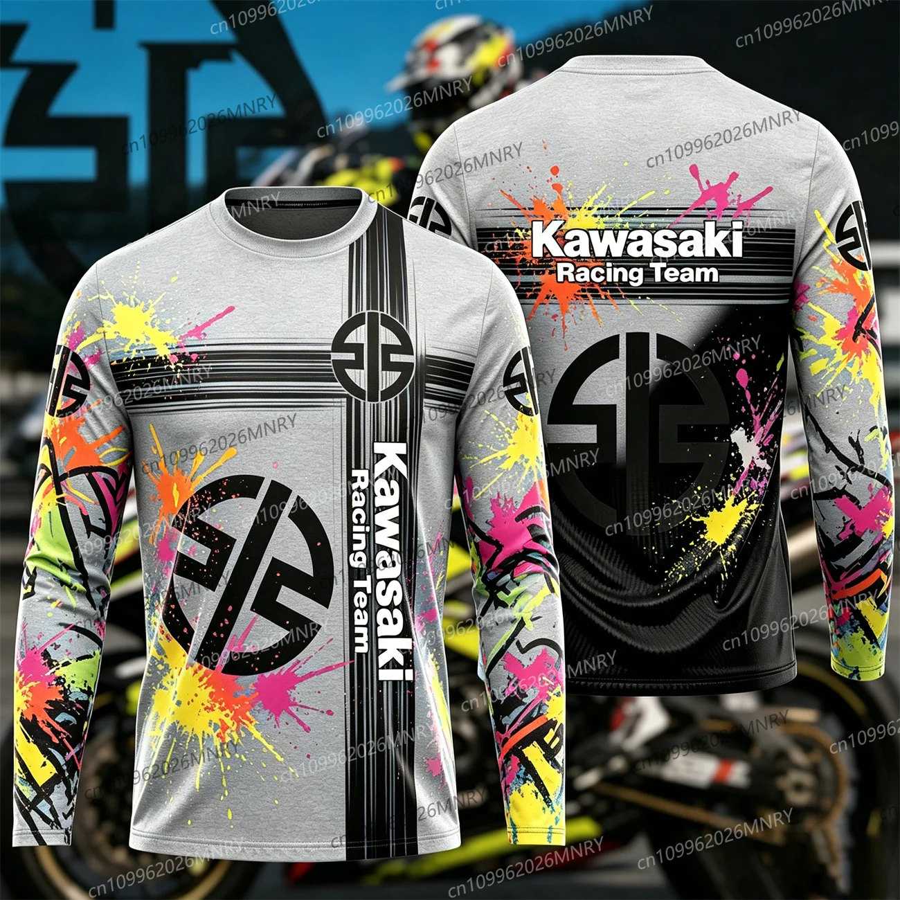 Summer Men's clothing Men Long tshirt Kawasaki Motocross Breathable Quick Drying Cycling tshit Oversized Women Long Sleeved
Summer Men's clothing Men Long tshirt Kawasaki Motocross Breathable Quick Drying Cycling tshit Oversized Women Long Sleeved
