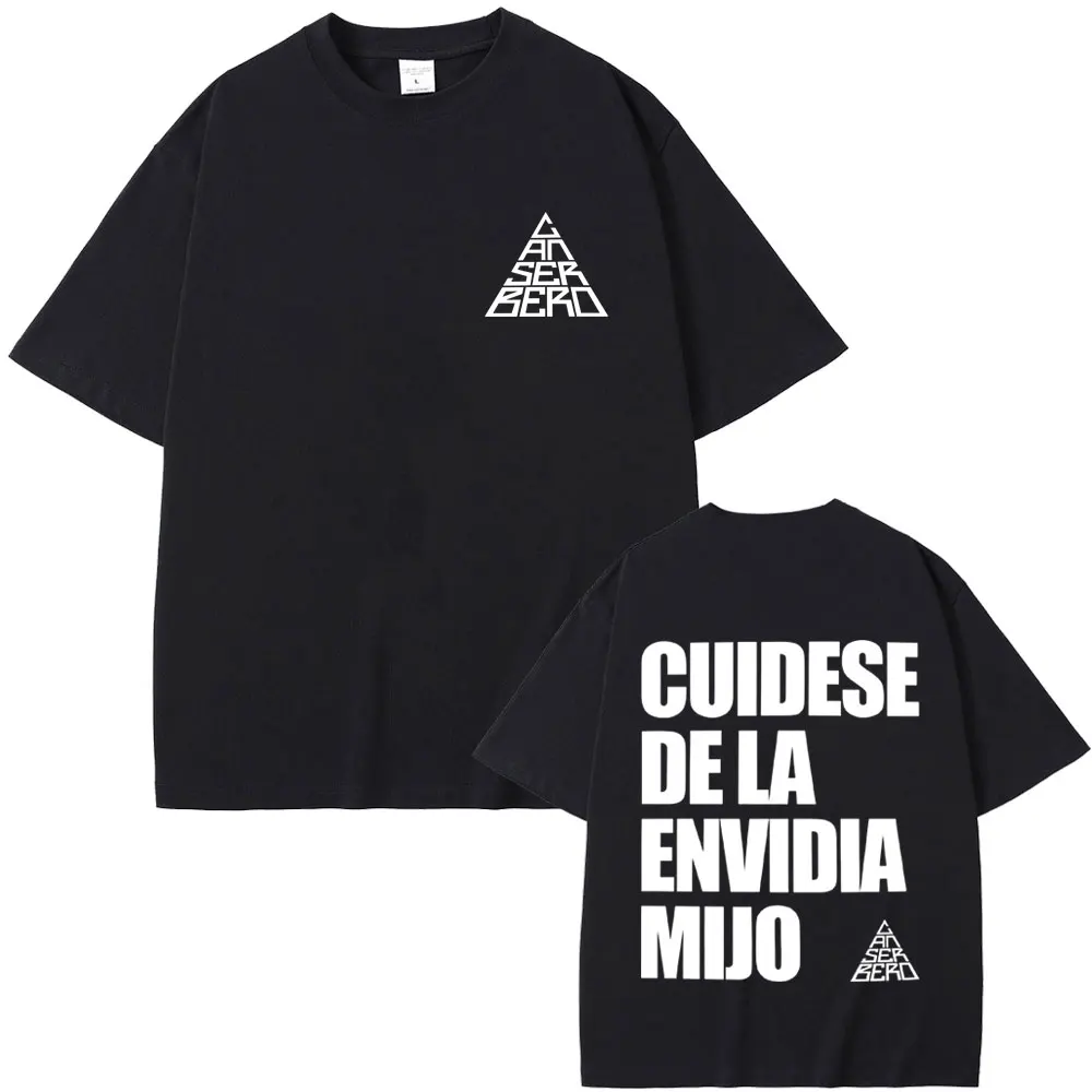 Hot Sale Rapper Canserbero Cuidese Dela Envidia Mijo T-shirt Men Hip Hop Fashion Oversized T Shirt Male Vintage Cotton T-shirts
Hot Sale Rapper Canserbero Cuidese Dela Envidia Mijo T-shirt Men Hip Hop Fashion Oversized T Shirt Male Vintage Cotton T-shirts