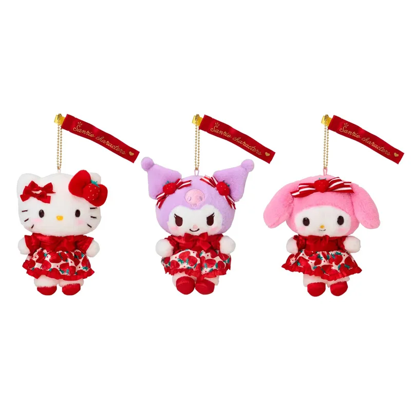 Sanrio милый клубничный новый 50-летие Hello Kitty плюшевый брелок Kuromi My Melody плюшевая кукла кулон сумка кулон подарок
Sanrio милый клубничный новый 50-летие Hello Kitty плюшевый брелок Kuromi My Melody плюшевая кукла кулон сумка кулон подарок