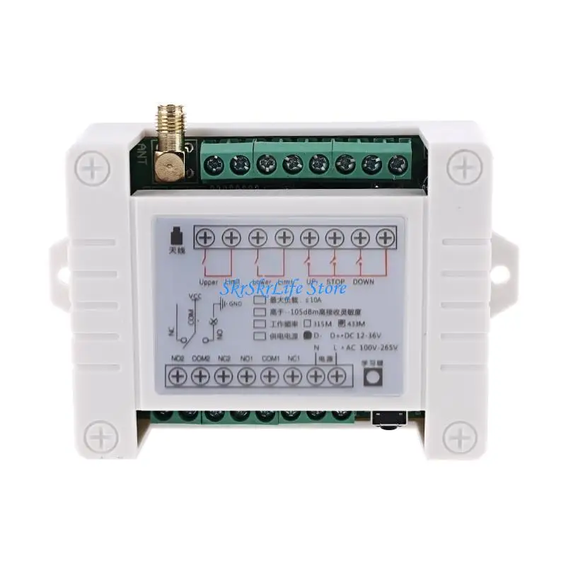E65E Universal Wireless Remote Control DC12V/24V/36V 2CH Remote for Garage Door
E65E Universal Wireless Remote Control DC12V/24V/36V 2CH Remote for Garage Door