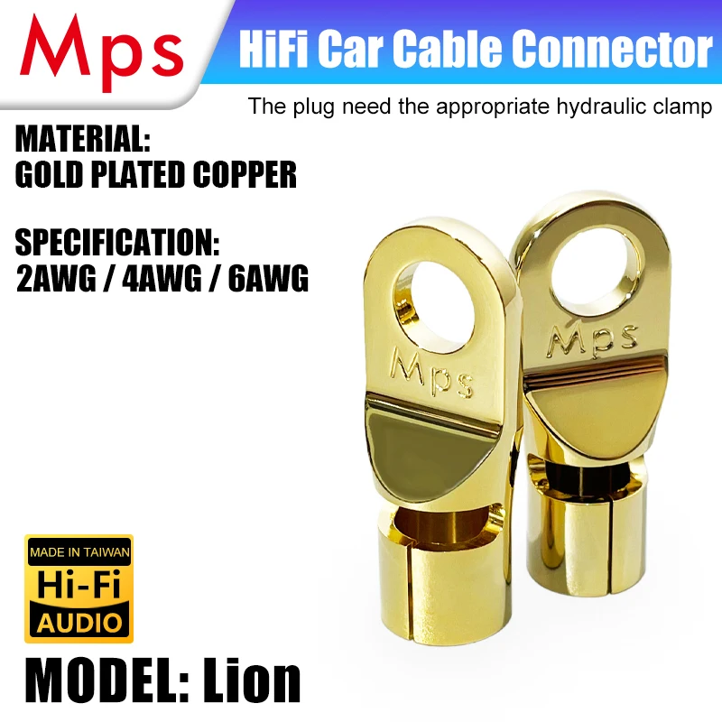 HiFi Mps разъемы Lion автомобильный аудио кабель питания аккумулятора красная медь 10 мкн позолоченный терминал проводки
HiFi Mps разъемы Lion автомобильный аудио кабель питания аккумулятора красная медь 10 мкн позолоченный терминал проводки
