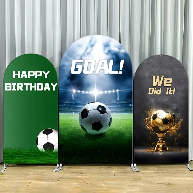 Arch Backdrop Cover Single Side Soccer Birthday Soccer Goal Trophy Football Party Decoration Photo Booth Background Event Props
Arch Backdrop Cover Single Side Soccer Birthday Soccer Goal Trophy Football Party Decoration Photo Booth Background Event Props