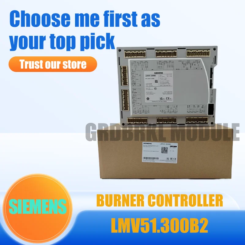 New Original SIEMENS LMV51.300B2 Burner Controller
New Original SIEMENS LMV51.300B2 Burner Controller