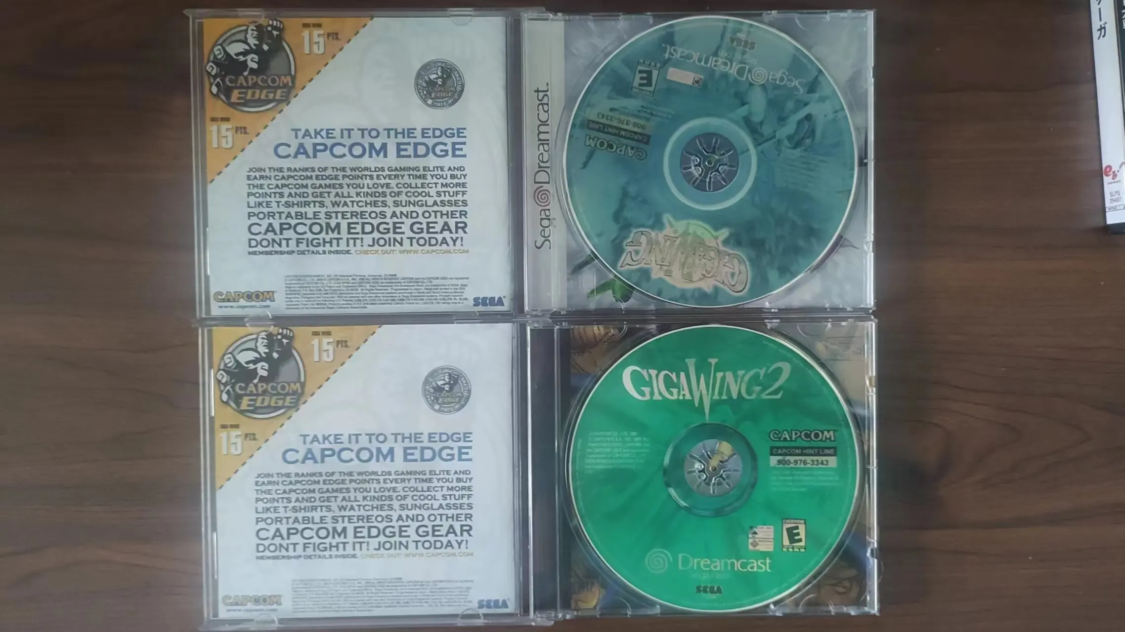 Dreamcast Giga Wing Series Copy Disc Game Replica Unlock DC Game Console Retro Video Game Direct Reading Game
Dreamcast Giga Wing Series Copy Disc Game Replica Unlock DC Game Console Retro Video Game Direct Reading Game