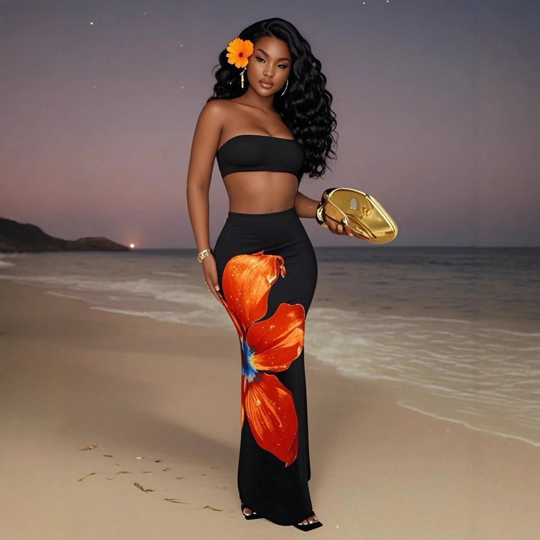 2026 Hot Casual Fashion Floral Print Sexy Slim Fit Tube Top Women's Long Dress Set
2026 Hot Casual Fashion Floral Print Sexy Slim Fit Tube Top Women's Long Dress Set
