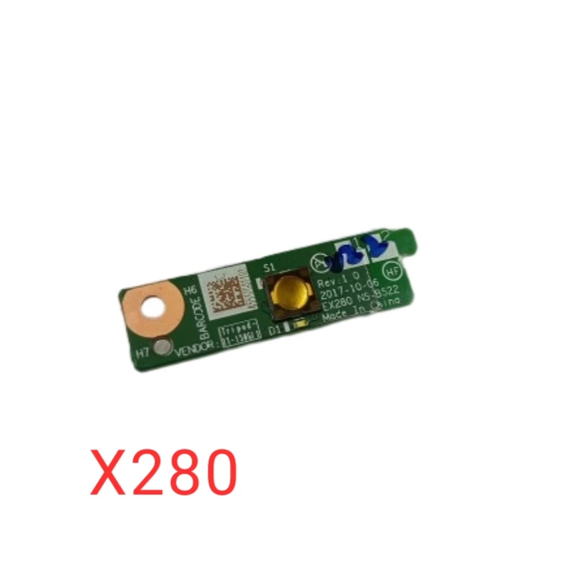For ThinkPad X280 switch board, power board, power button NS-B751 
For ThinkPad X280 switch board, power board, power button NS-B751