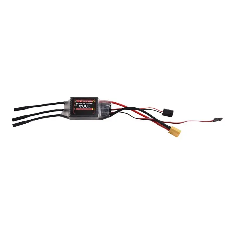 WOWFU-Power Xt60 Plug 100A Brushless ESC AM32 Electronic Speed Controller For 3532/3542 Motor With 4.0Mm Banana Jack
WOWFU-Power Xt60 Plug 100A Brushless ESC AM32 Electronic Speed Controller For 3532/3542 Motor With 4.0Mm Banana Jack
