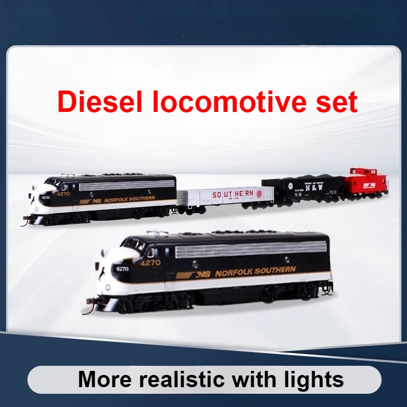 HO Scale 1/87 Toy Train Thoroughbred Horse Simulation Diesel Locomotive Set Small Train with Light Alloy Track Boy Toy Gift
HO Scale 1/87 Toy Train Thoroughbred Horse Simulation Diesel Locomotive Set Small Train with Light Alloy Track Boy Toy Gift