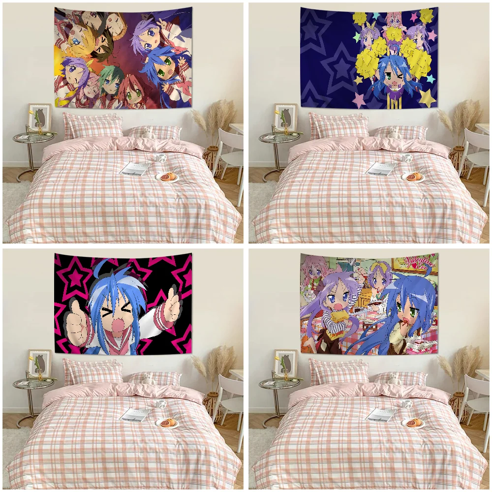 Lucky Star Tapestry Anime Tapestry Art Science Fiction Room Home Decor Wall Art Decor
Lucky Star Tapestry Anime Tapestry Art Science Fiction Room Home Decor Wall Art Decor