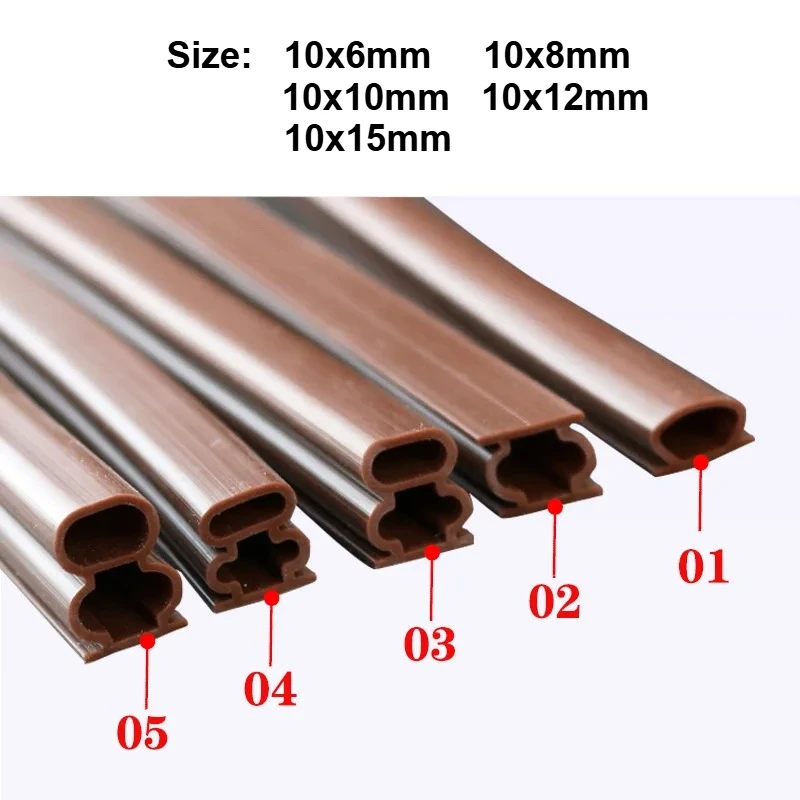 1-6Meter Door Window Sealing Strip Self-adhesive Door Frame Seam Windproof Strips Silicone Soundproof Foam Tape
1-6Meter Door Window Sealing Strip Self-adhesive Door Frame Seam Windproof Strips Silicone Soundproof Foam Tape
