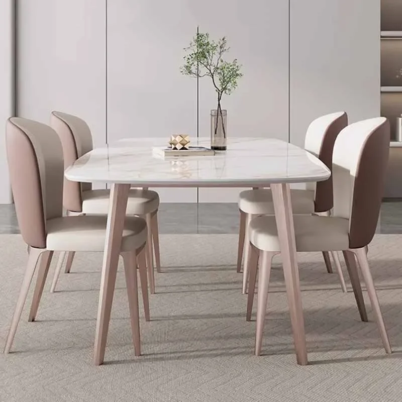 Light Luxury Unique Dining Table Kitchen Kawaii Modern Living Room Tables Chairs Restaurant White Mesas De Jantar Home Furniture
Light Luxury Unique Dining Table Kitchen Kawaii Modern Living Room Tables Chairs Restaurant White Mesas De Jantar Home Furniture