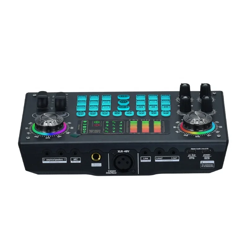 Десять предметов Звуковая плата TLF Xtuga SX97, оборудование для потокового подкаста, комплект оборудования для вещания, запись, игровая звуковая карта
Десять предметов Звуковая плата TLF Xtuga SX97, оборудование для потокового подкаста, комплект оборудования для вещания, запись, игровая звуковая карта