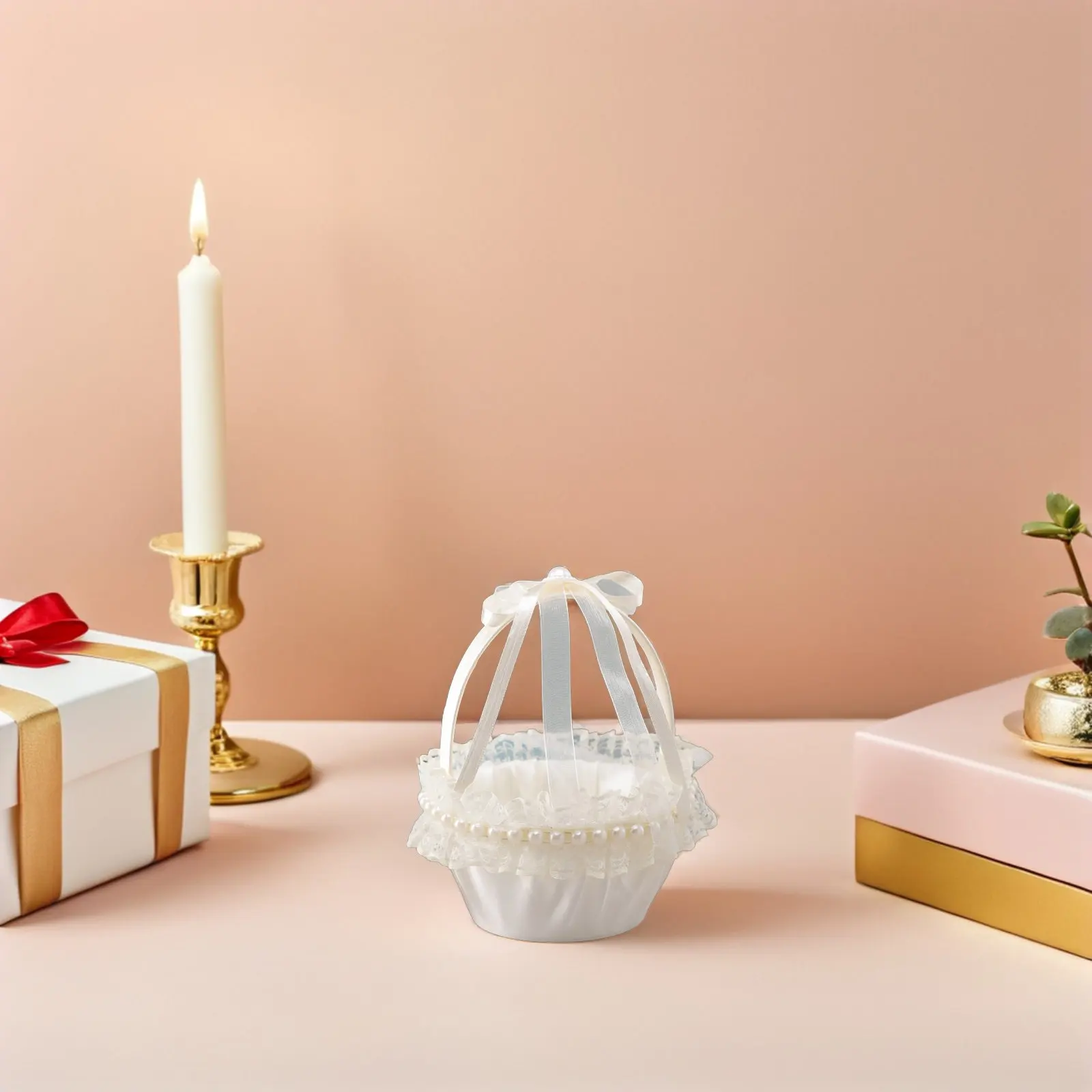 2Pcs Wedding Flower Girl Baskets Small White Satin Classic Western Style Mini Flower Basket Handheld Bridal Petal Storage
2Pcs Wedding Flower Girl Baskets Small White Satin Classic Western Style Mini Flower Basket Handheld Bridal Petal Storage