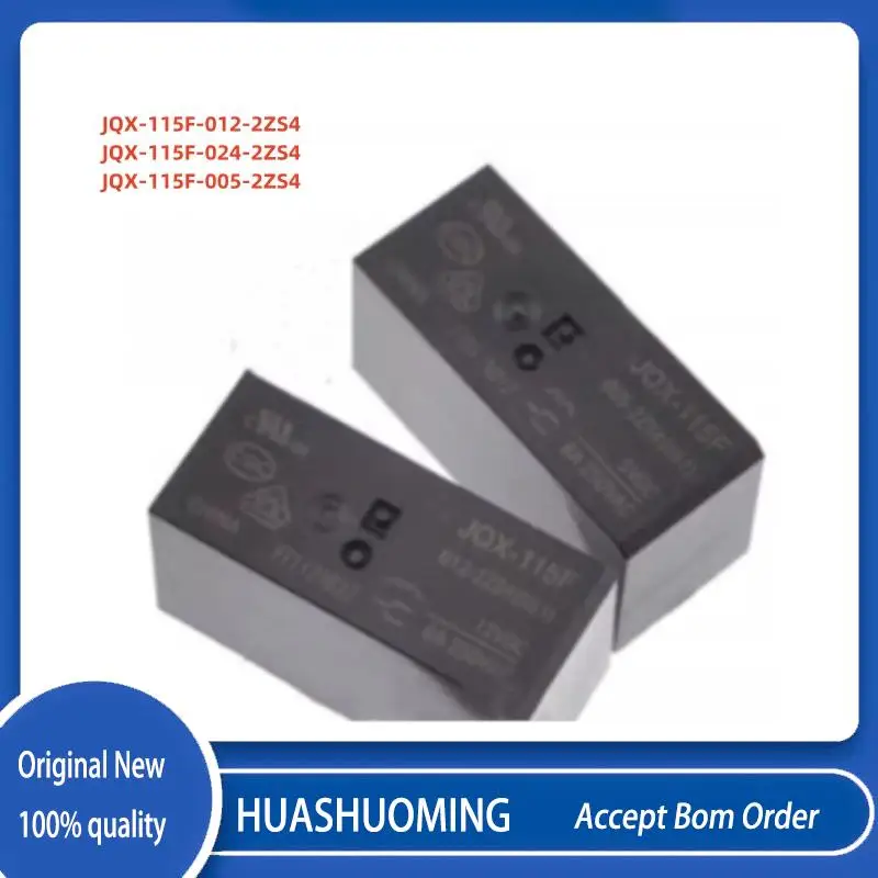 10PCS/Lot NeW w JQX-115F-012-2ZS4 HF115F-012-2ZS4 JQX-115F-024-2ZS4 JQX-115F-005-2ZS4 12VDC DC5V 12V 24V 8A 250VAC 8Pin
10PCS/Lot NeW w JQX-115F-012-2ZS4 HF115F-012-2ZS4 JQX-115F-024-2ZS4 JQX-115F-005-2ZS4 12VDC DC5V 12V 24V 8A 250VAC 8Pin