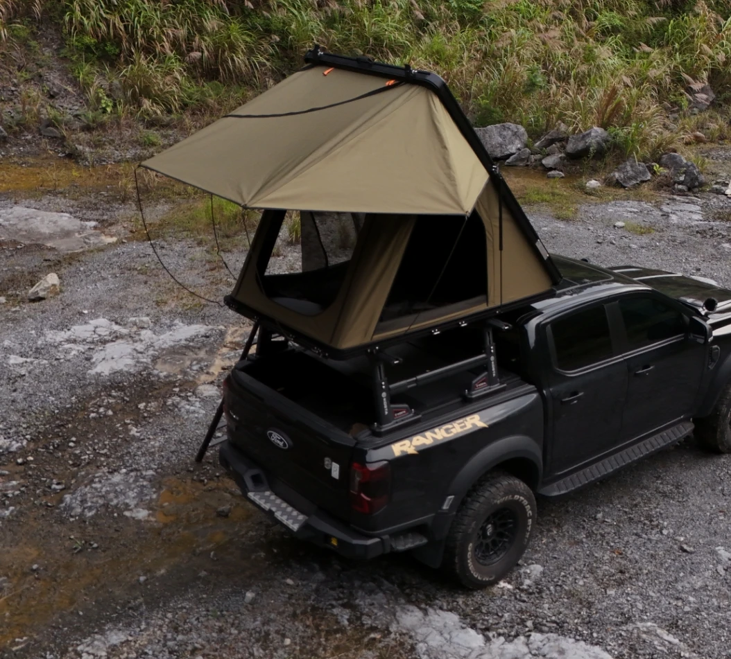 2-3 People Car Roof Top Tent Aluminum Camping Car Tent Hard Shell SUV With Ladder
2-3 People Car Roof Top Tent Aluminum Camping Car Tent Hard Shell SUV With Ladder
