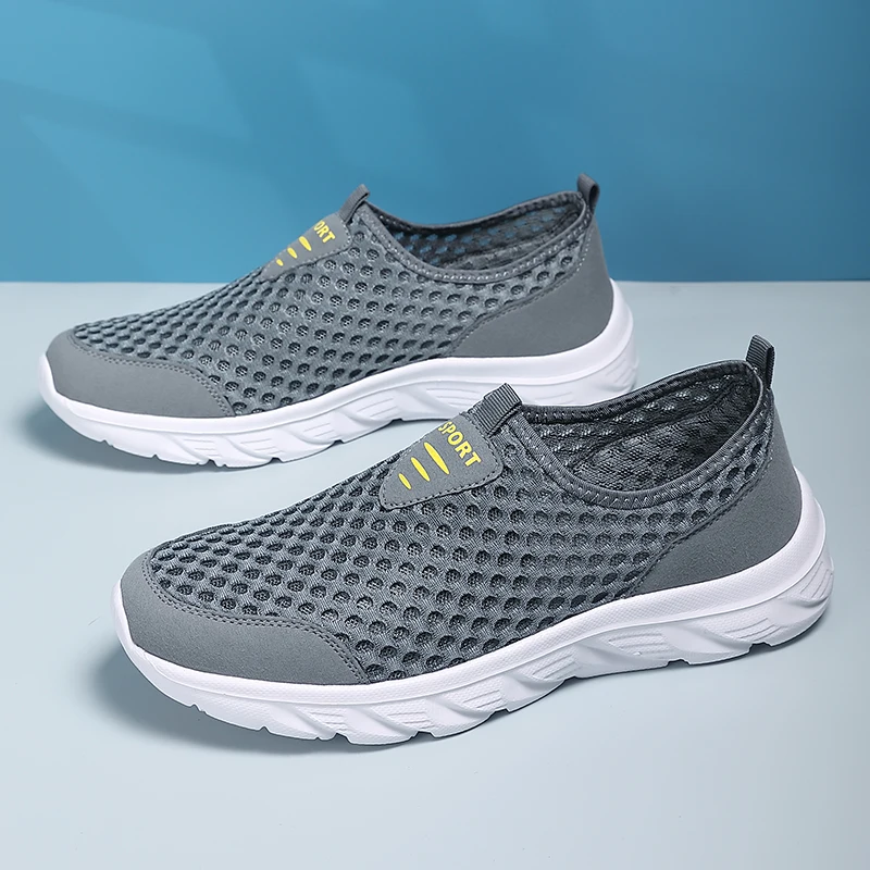 Fashion Mesh Mens Shoes Summer Breathable Sports Shoes Jogging Shoes Lightweight Outdoor Walking Sneakers for Men
Fashion Mesh Mens Shoes Summer Breathable Sports Shoes Jogging Shoes Lightweight Outdoor Walking Sneakers for Men