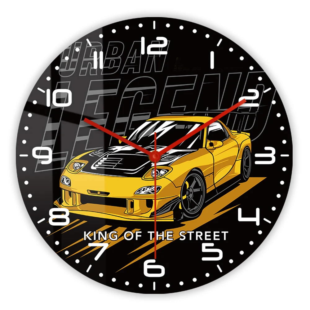 Автомобильные гоночные настенные часы Auto Drift Street Sport Garage Бесшумные кварцевые настенные часы для мужчин Cave Boy Room Drifting Car Enthusiast Gift
Автомобильные гоночные настенные часы Auto Drift Street Sport Garage Бесшумные кварцевые настенные часы для мужчин Cave Boy Room Drifting Car Enthusiast Gift