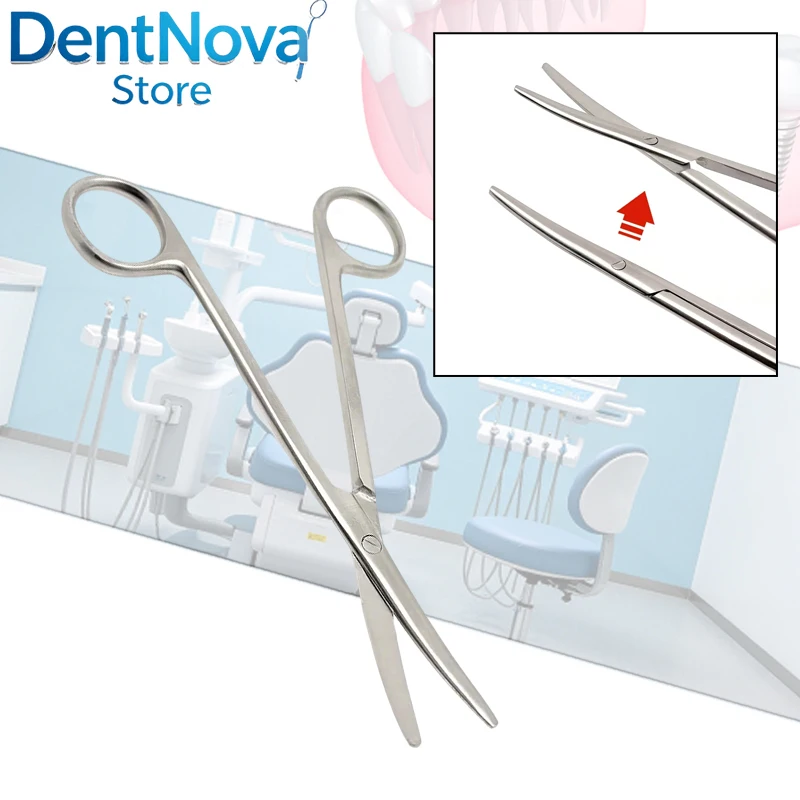 Dental Surgical TC Metzenbaum Scissors 14CM Curved Blunt Narrow Tips for Delicate Tissue Cutting Tonsil Instrument Medical
Dental Surgical TC Metzenbaum Scissors 14CM Curved Blunt Narrow Tips for Delicate Tissue Cutting Tonsil Instrument Medical