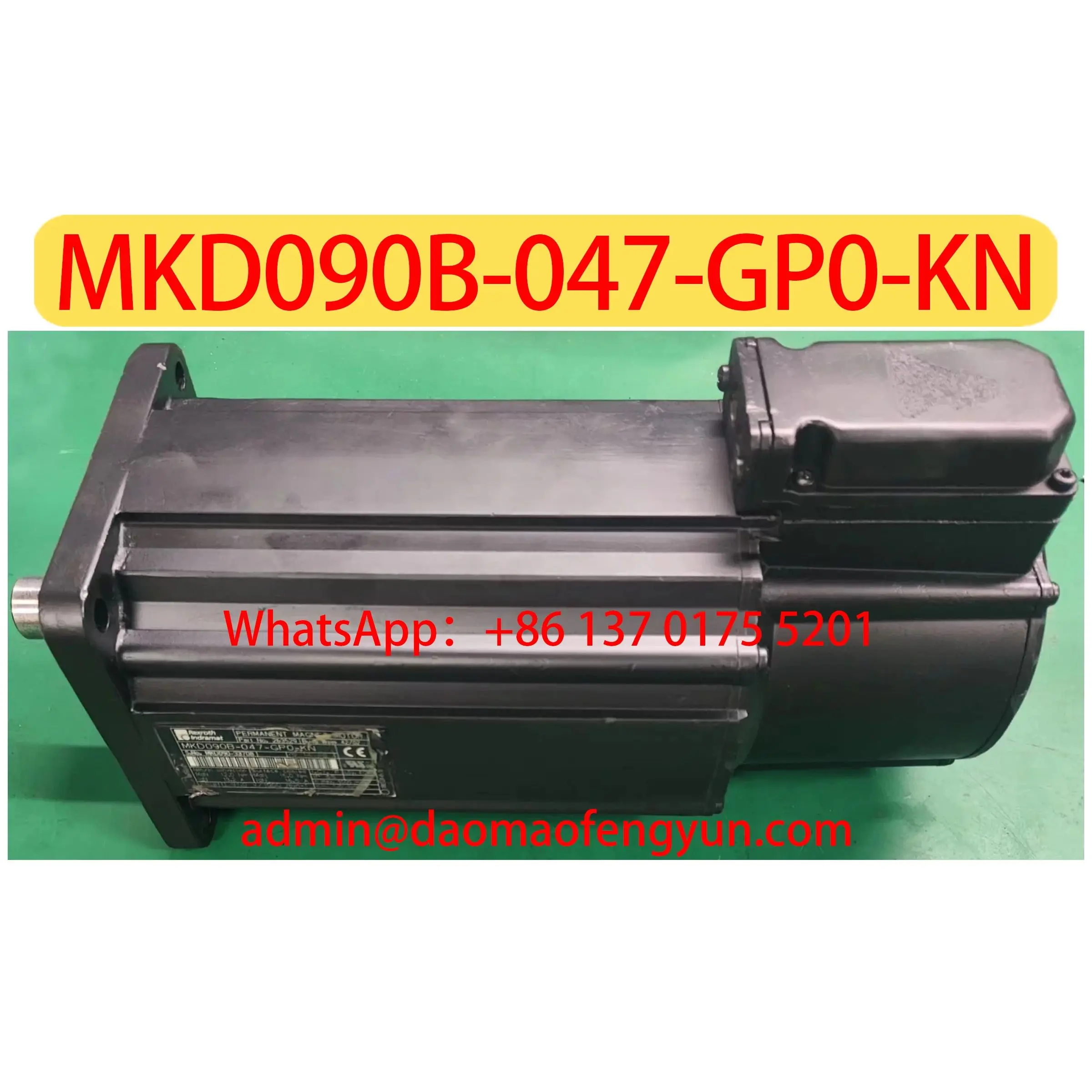 MKD090B-047-GP0-KN Б/у серводвигатель, проверен, исправен, быстрая доставка.
MKD090B-047-GP0-KN Б/у серводвигатель, проверен, исправен, быстрая доставка.