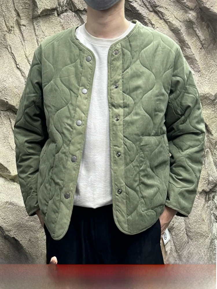 Men's Retro Cotton Jaet Inner round Ne Workwear Casual Sle Vintage Cotton Vest Warmth Faion Urban ort Coat
Men's Retro Cotton Jaet Inner round Ne Workwear Casual Sle Vintage Cotton Vest Warmth Faion Urban ort Coat