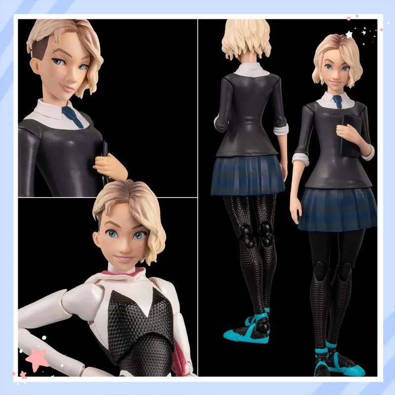 Фигурка Marvel Spider-Gwen SV-Action с подвижными суставами из фильма «Человек-паук: В другом мире» с головой Spider-Ham, в коробке
Фигурка Marvel Spider-Gwen SV-Action с подвижными суставами из фильма «Человек-паук: В другом мире» с головой Spider-Ham, в коробке