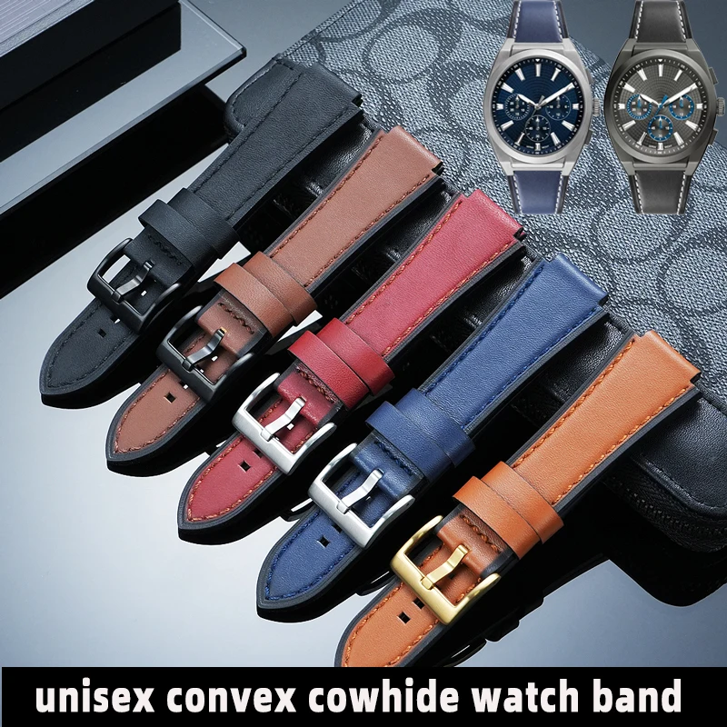 26-18mm Convex cowhide Leather Watch Strap For Fossil FS6115 unisex convex cowhide watch band Black Blue Brown accessories
26-18mm Convex cowhide Leather Watch Strap For Fossil FS6115 unisex convex cowhide watch band Black Blue Brown accessories